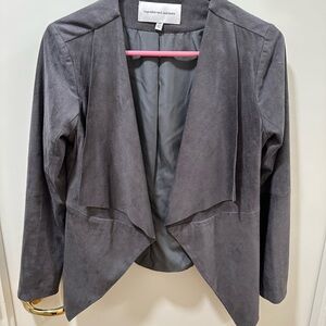 Women’s grey suede jacket